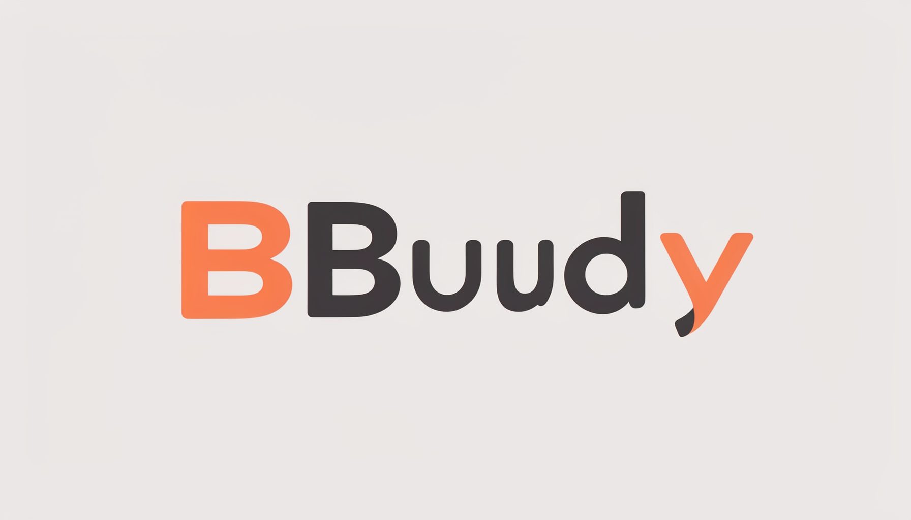 HypoBuddy logo in warm coral and charcoal tones
