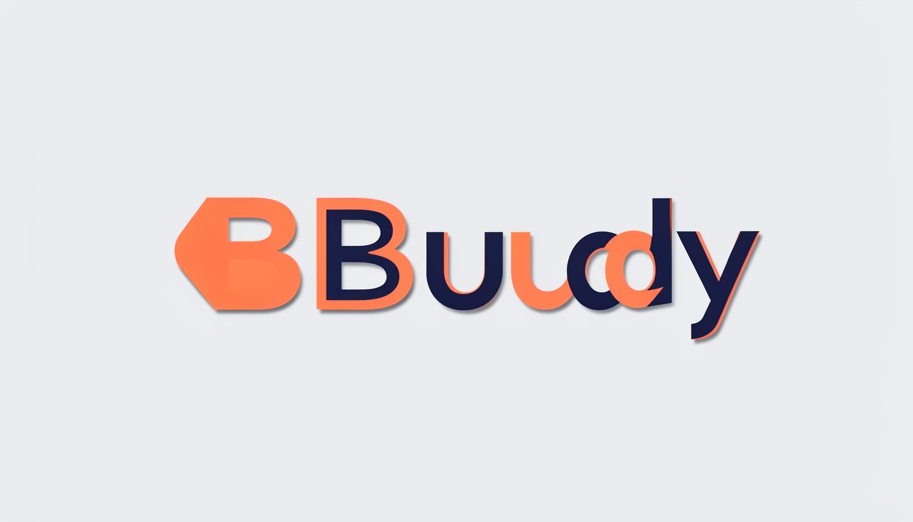 HypoBuddy logo in warm coral and navy tones
